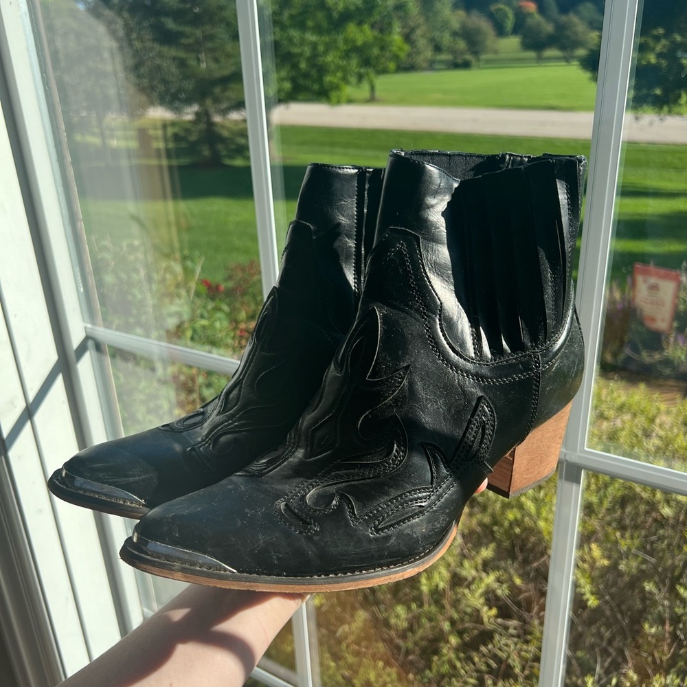 Buckle Cowboy Boots